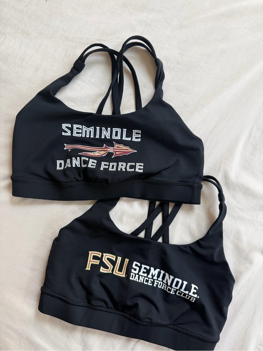 Lululemon FSU Seminoles Dance Force Sports Bras (2)